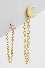 Celestial Earrings Set in Gold (Single or Set)
