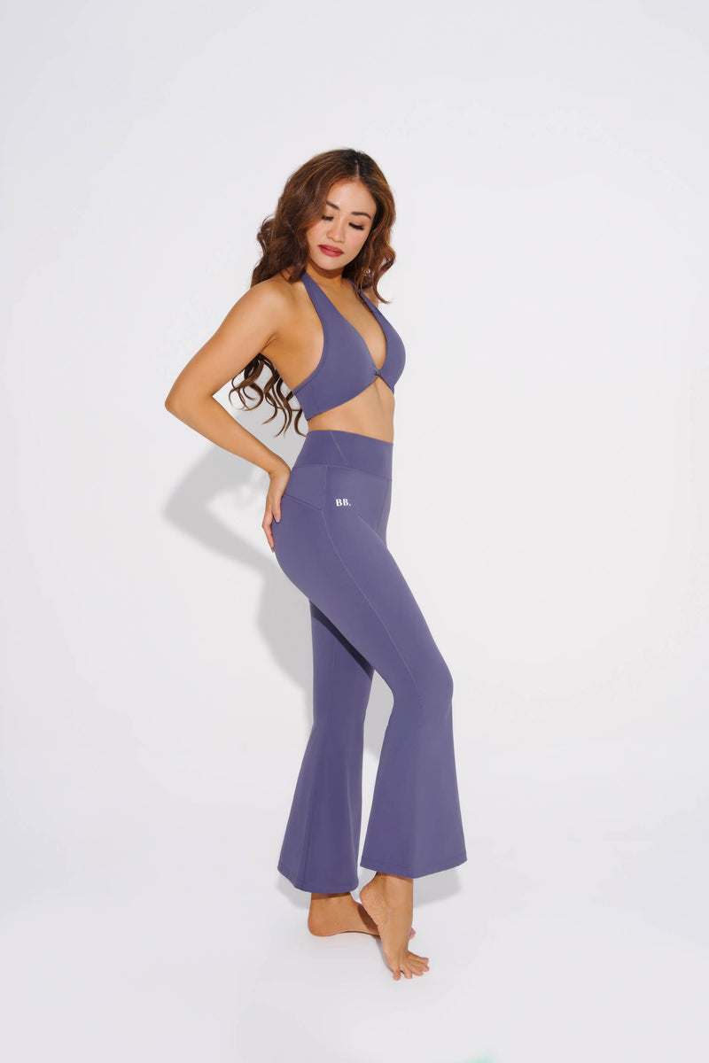 Flare Pants in Periwinkle